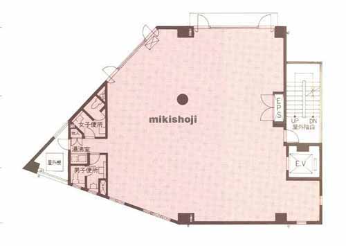 赤坂ヒルサイドビル 平面1