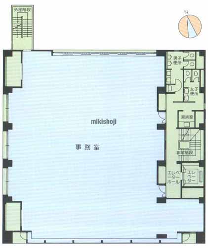 三田ソネットビル 平面1