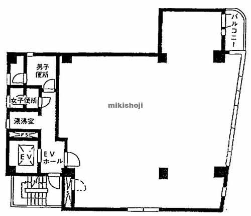 浅田ビル 平面1