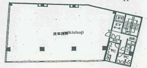 加島屋ビル 平面1