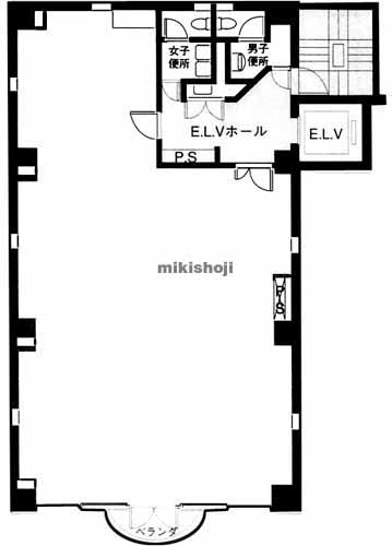 高浦ビル 平面1