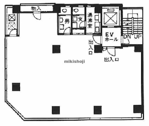 朝日ビル 平面1