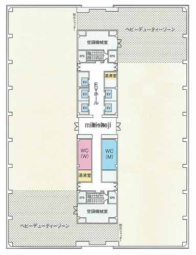 芝浦清水ビル 平面1