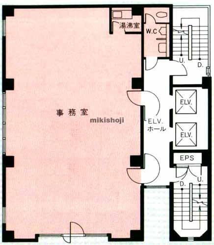 マジソンビル 平面1