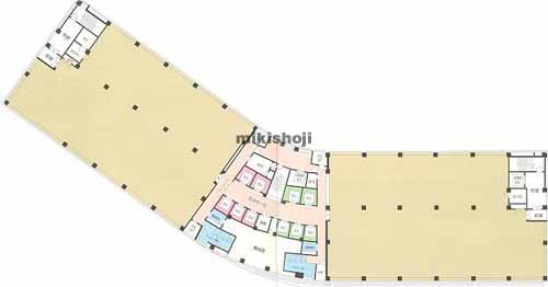 新霞が関ビルディング 平面1