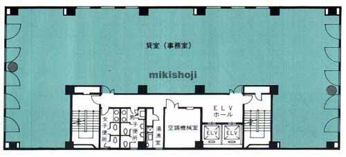 西野金陵ビル 平面1