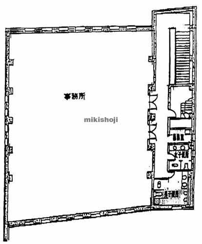 東京インテリア青山ビル北館 平面1
