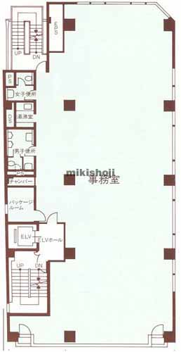 川辺ビル 平面1