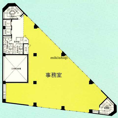 赤坂コミュニティビル 平面1