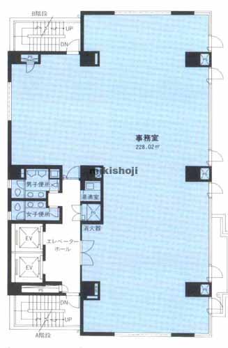 苔香園ビル 平面1