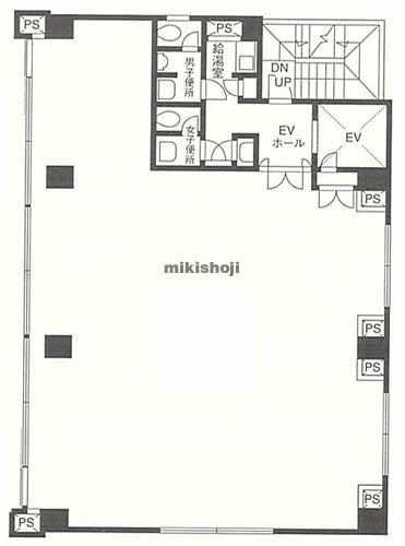西鉄日本橋人形町ビル 平面1