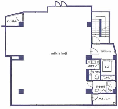 泰美ビル 平面1
