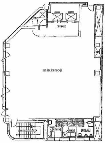 損保ジャパン南池袋ビル 平面1