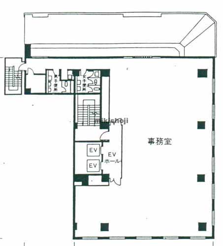 冨山房ビル 平面1
