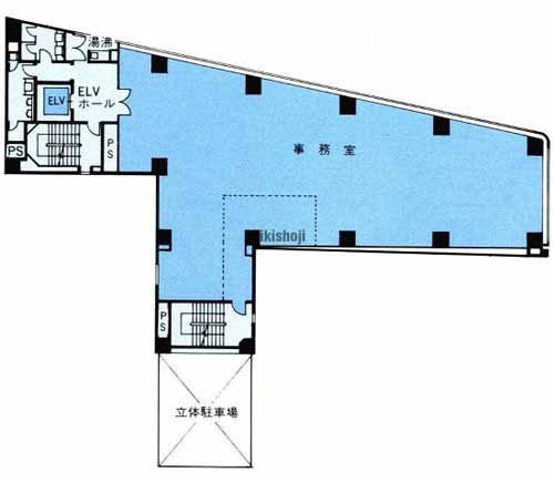 いちご箱崎ビル 平面1
