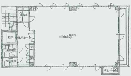 お茶の水伊藤ビル 平面1