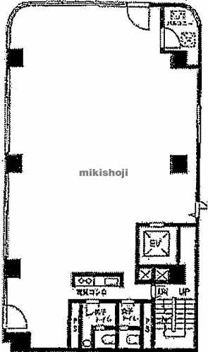 アルカディア八丁堀ビル 平面1