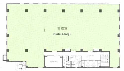 飯野竹早ビル 平面1