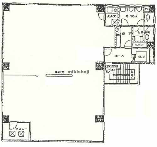 長栄ビル 平面1