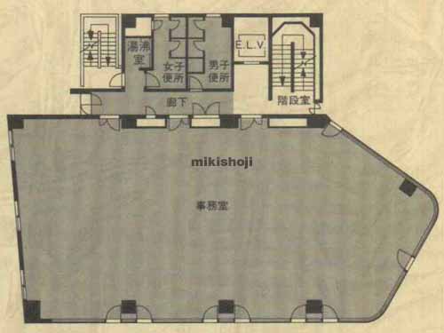 小倉ビル 平面1