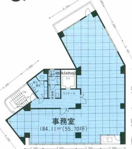 Ｓ－Ｇｌａｎｚ　ＫＵＤＡＮ　ＢＬＤ． 平面1