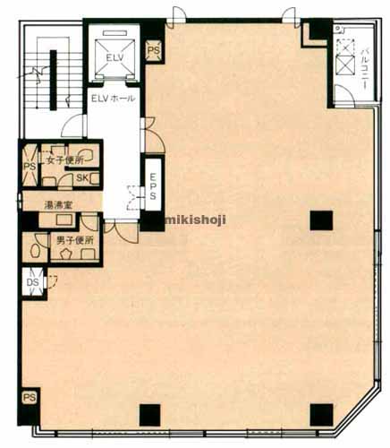 藤和堀留町ビル 平面1