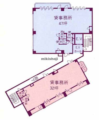 明芳ビル 平面1