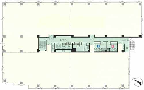 住友不動産西新宿ビル３号館 平面1