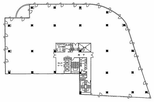 高輪ミューズビル 平面1