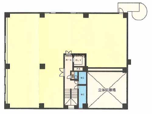 アルカディア上野ビル 平面1