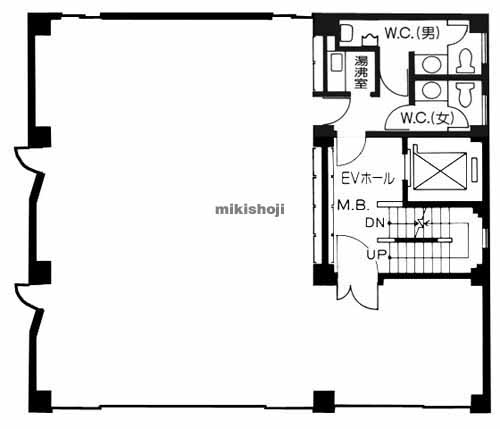 パーク第３ビル 平面1
