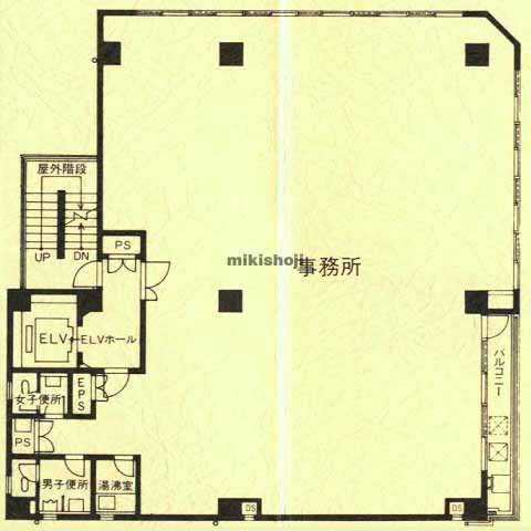 芝大門武井ビル 平面1
