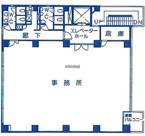 イハラ高輪ビル 平面1