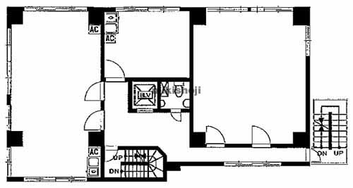 神田中央ビル 平面1