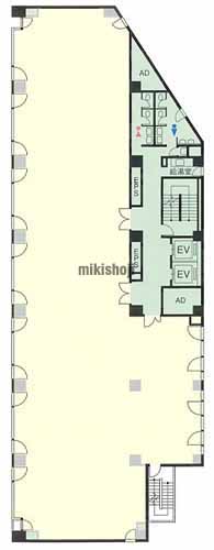 住友大井町ビル北館 平面1