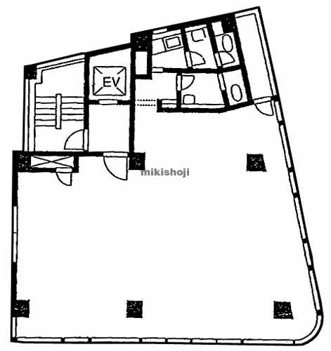 カリテス佐々木ビル 平面1