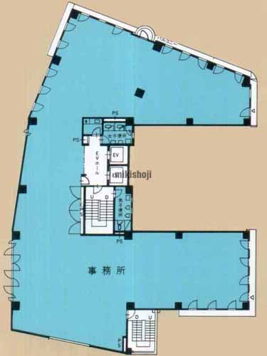 新井ビル 平面1