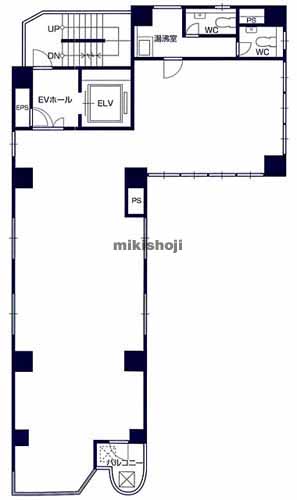赤坂江戸清ビル 平面1
