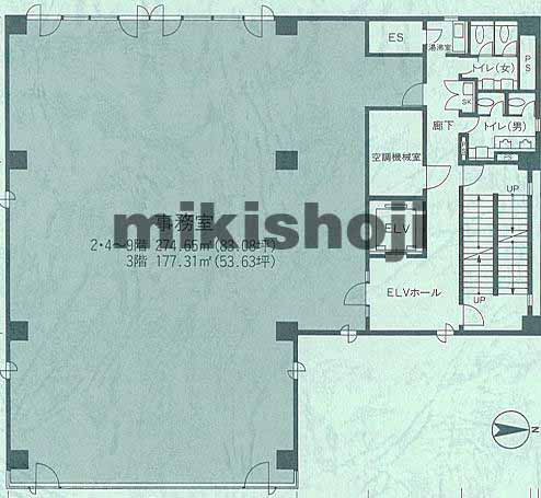 秋葉原鴻池ビル 平面1