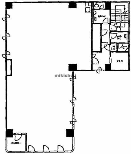西池本田ビル 平面1