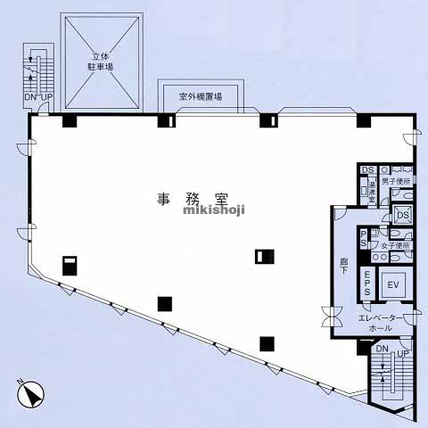月島ホールディングス永代ビル 平面1