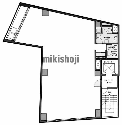 ＤＯＵＧＥＮＺＡＫＡ ２２５ビル 平面1