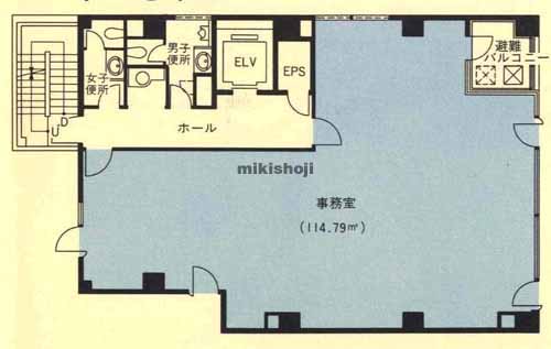 茅場町ＮＴビル 平面1