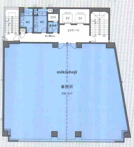 日本橋ライフサイエンスビルディング８ 平面1