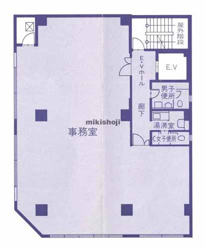 お茶の水五島ビル 平面1