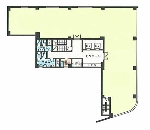 日本橋ＴＳビル 平面1