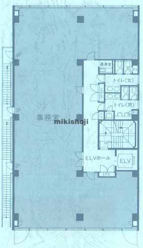五番町片岡ビルディング 平面1