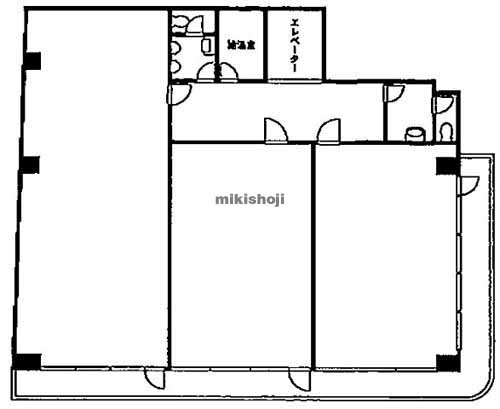 アーバン北千住ビル 平面1