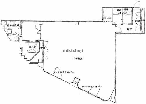 カルフール神田ビル 平面1