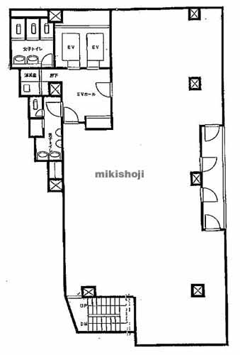 駒込トリオビル 平面1